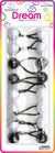 DREAM P/T 20MM 8PC TWO TONE C/BK/WH