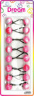 DREAM P/T 20MM 8PC TWO TONE PINK