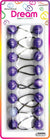 DREAM P/T 20MM 8PC TWO TONE PURPLE