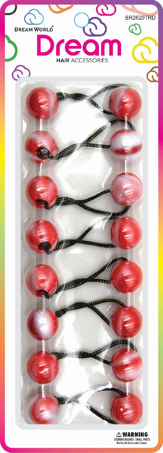 DREAM P/T 20MM 8PC TWO TONE RED