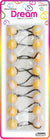 DREAM P/T 20MM 8PC TWO TONE YELLOW