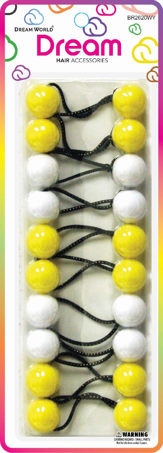 DREAM P/T 20MM 10PC WH/YE