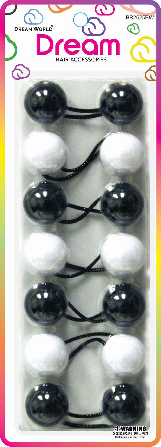 DREAM P/T 25MM 7PC BK/WH