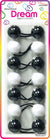DREAM P/T 25MM 7PC BK/WH