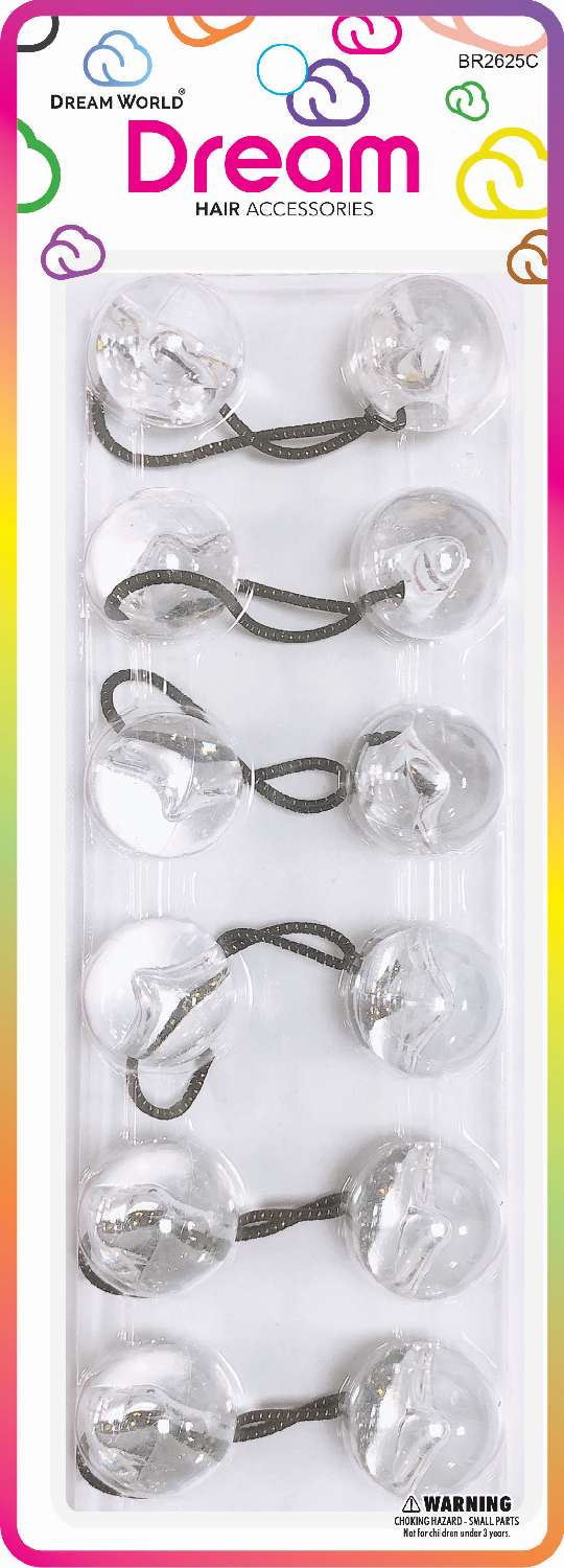 DREAM P/T 25MM 7PC CLEAR