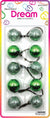 DREAM P/T 25MM 5PC G/GREEN