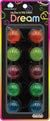 DREAM P/T 25MM 5PC LUMINOUS L/ ASST2