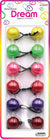 DREAM P/T 25MM 6PC PEARL ASST