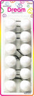 DREAM P/T 30MM 6PC WHITE