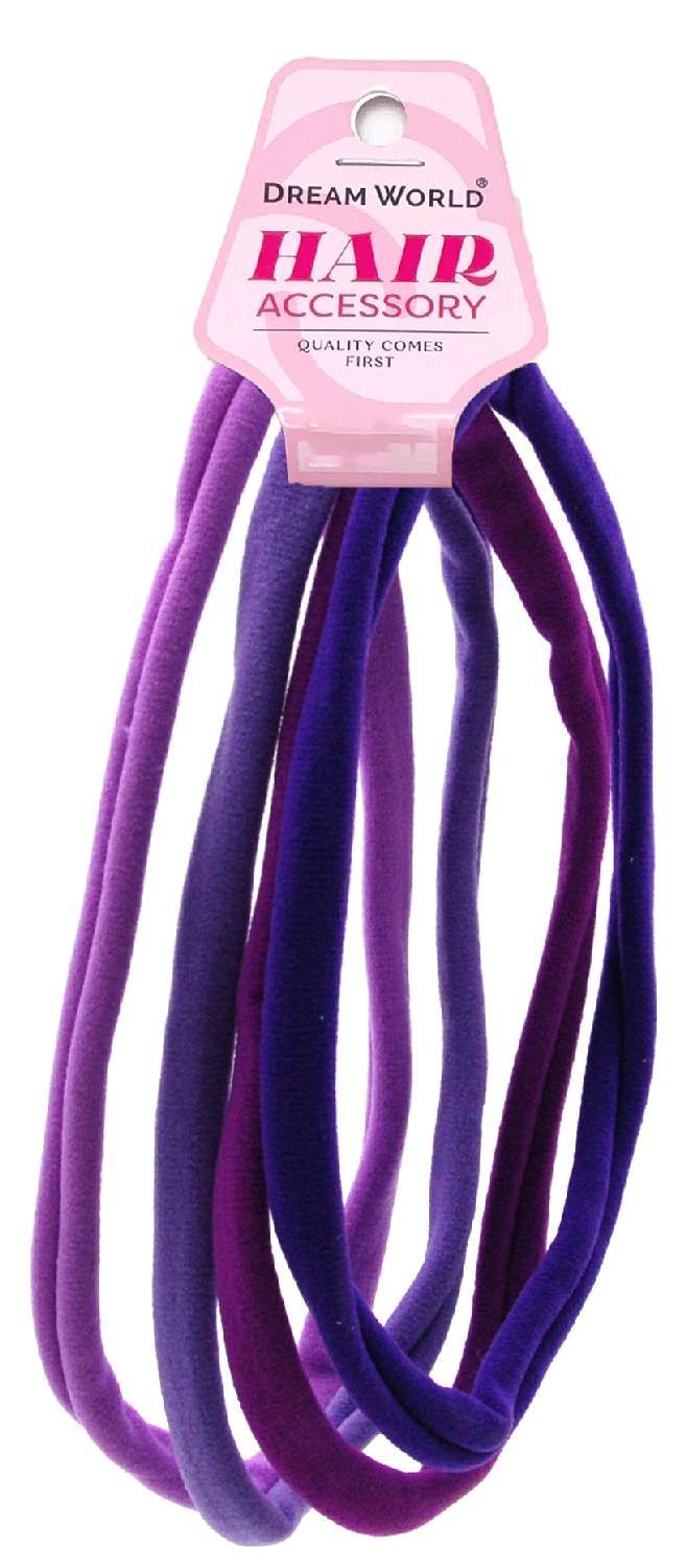 DREAM H/BAND JUMBO 4PC PURPLE