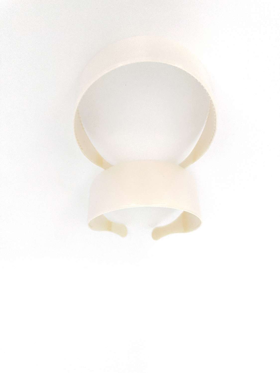 DREAM H/BAND PLASTIC LARGE 5CM WHITE