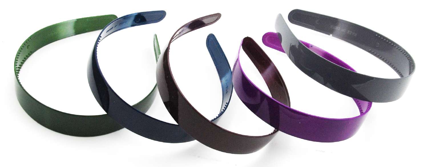 DREAM H/BAND PLASTIC MEDIUM 2.5CM ASST2