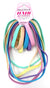 DREAM H/PONYTAIL HOLDER COMBO WIDE 6PC PASTEL