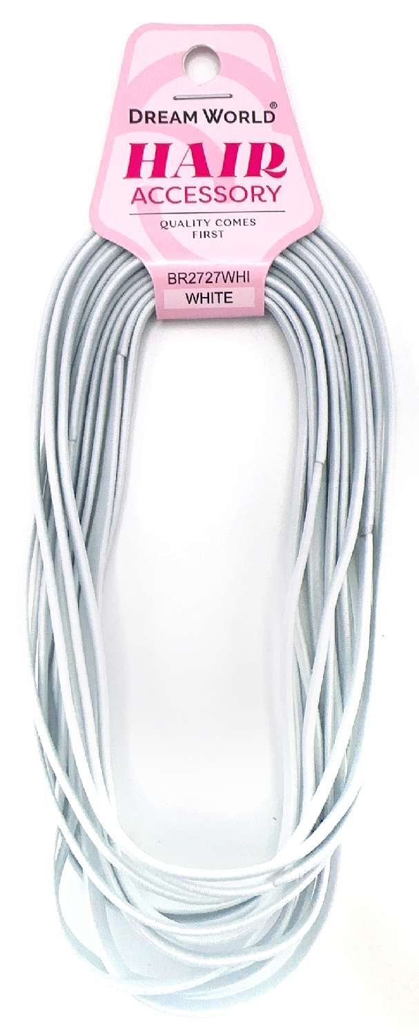 DREAM H/BAND THIN ASST 12PC WHITE