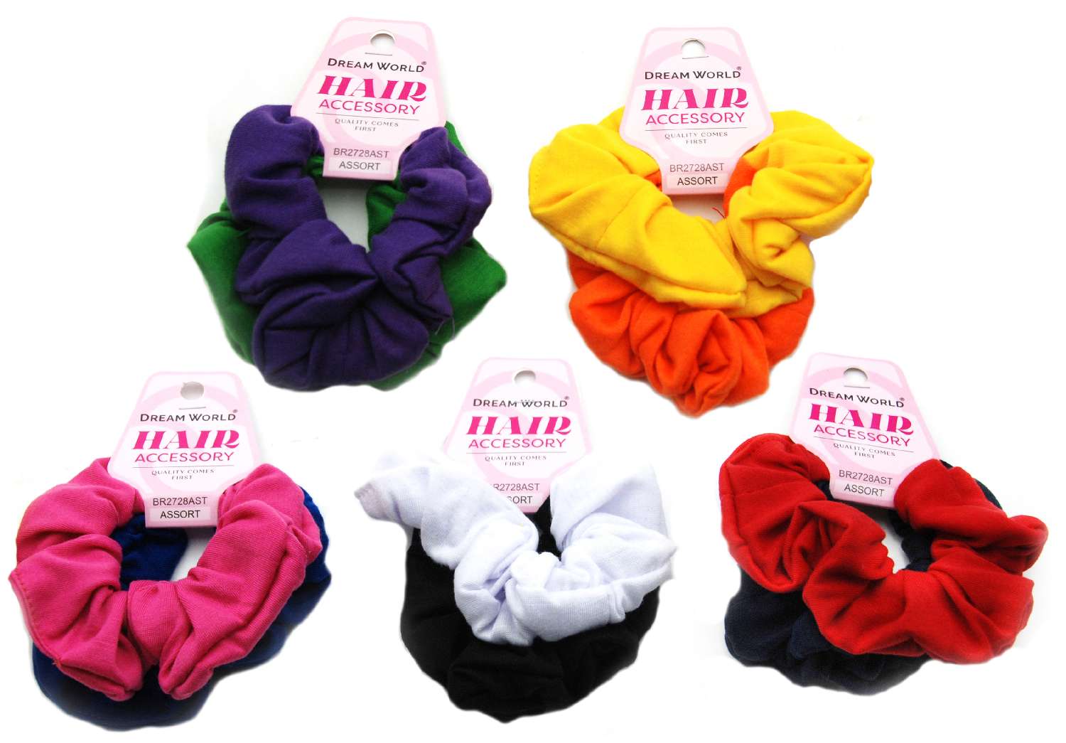 DREAM H/SCRUNCH 2PC ASSORT