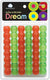 DREAM BEAD 18MM LUMINOUS 52PC L/ ASST4