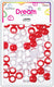 DREAM BEAD 18MM 52PC RED/C