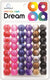 DREAM BEAD 18MM TWO TONE 52PC ASST1