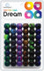 DREAM BEAD 18MM TWO TONE 52PC