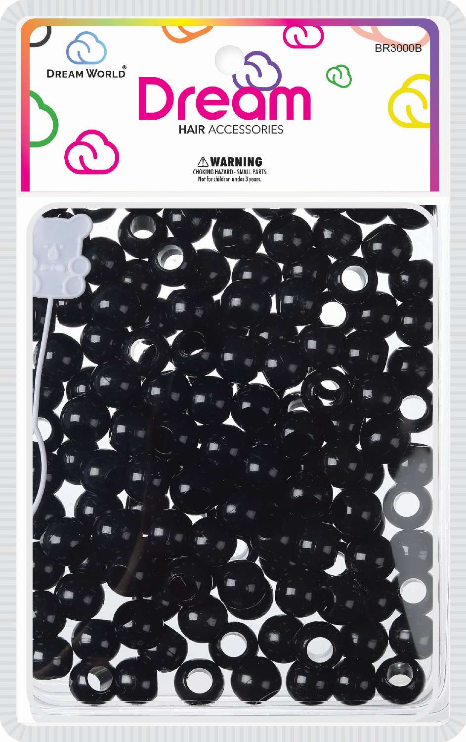 DREAM BEAD 14MM 120PC BLACK