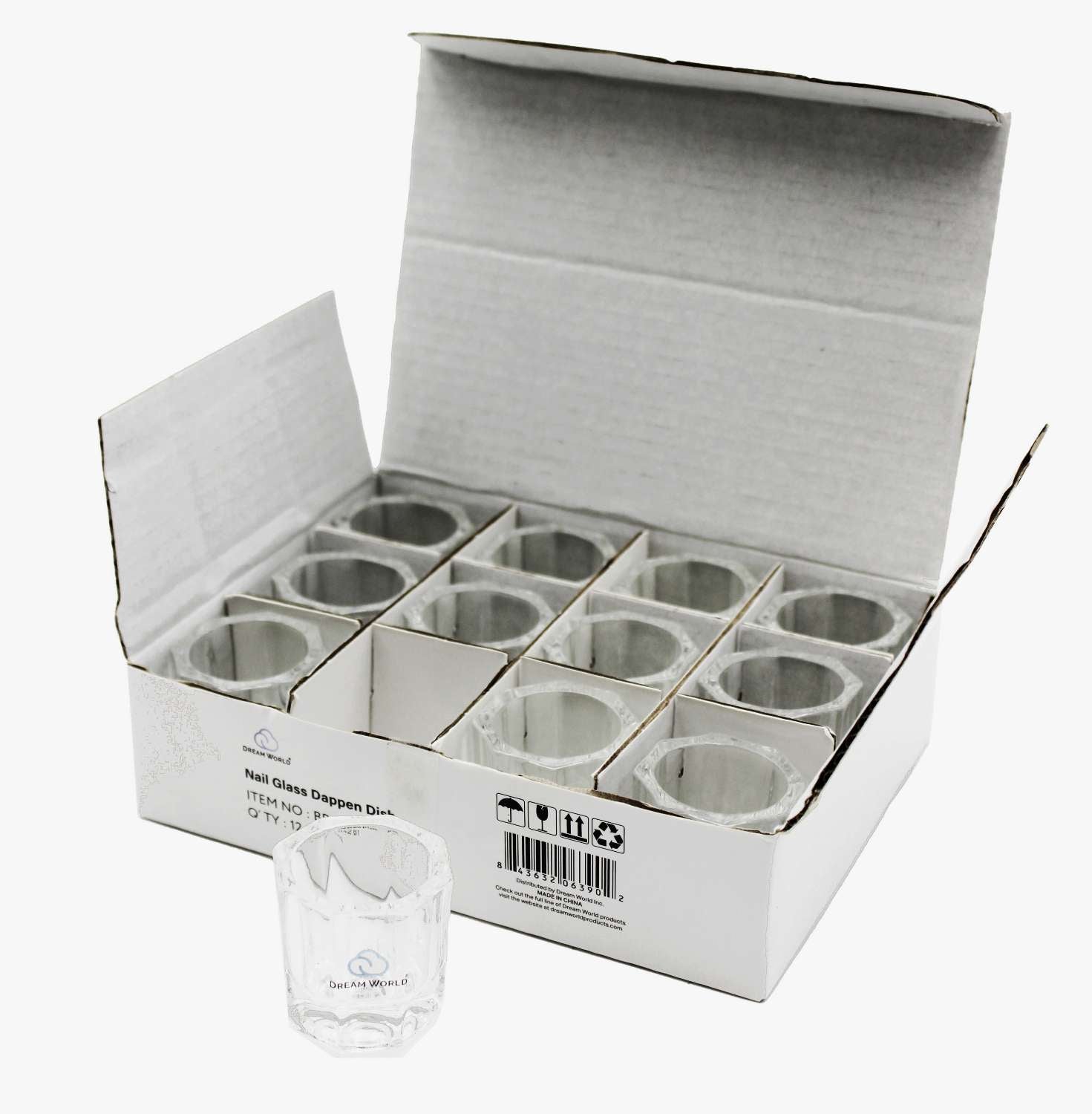 DREAM NAIL GLASS DAPPEN DISH