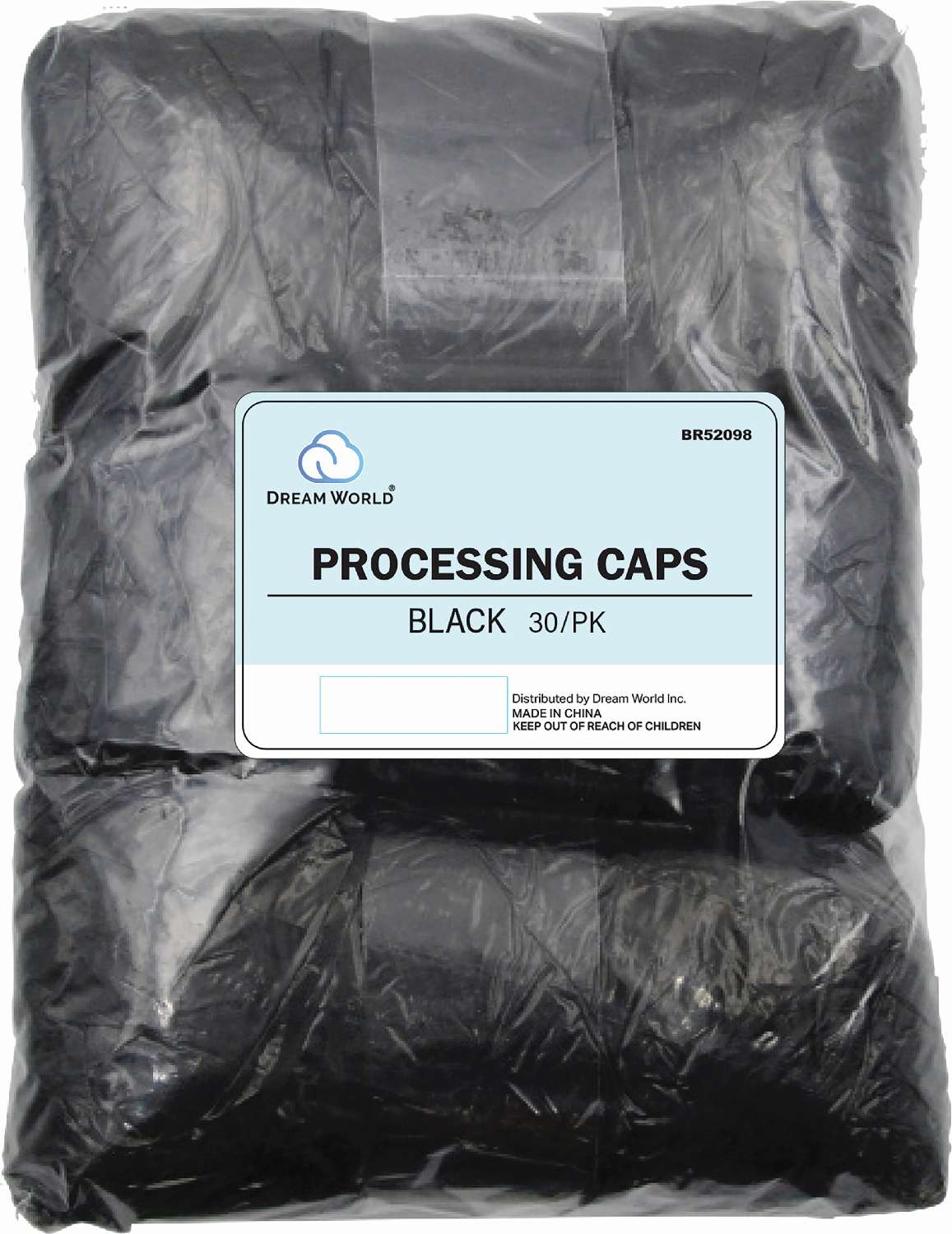 DREAM CAP PROCESSING BLACK 30/PK