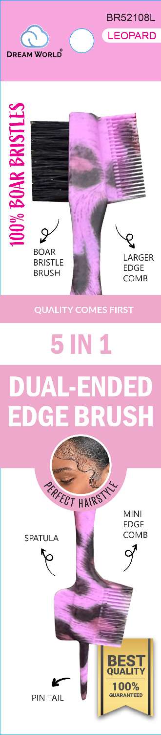 DREAM BRUSH EDGE 5 IN 1 LEOPARD