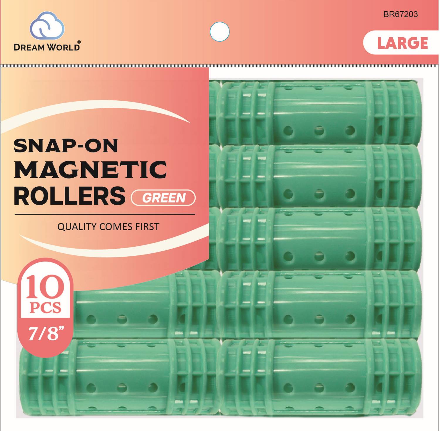 DREAM ROLLER S/ON MAG-GN 10CT LARGE