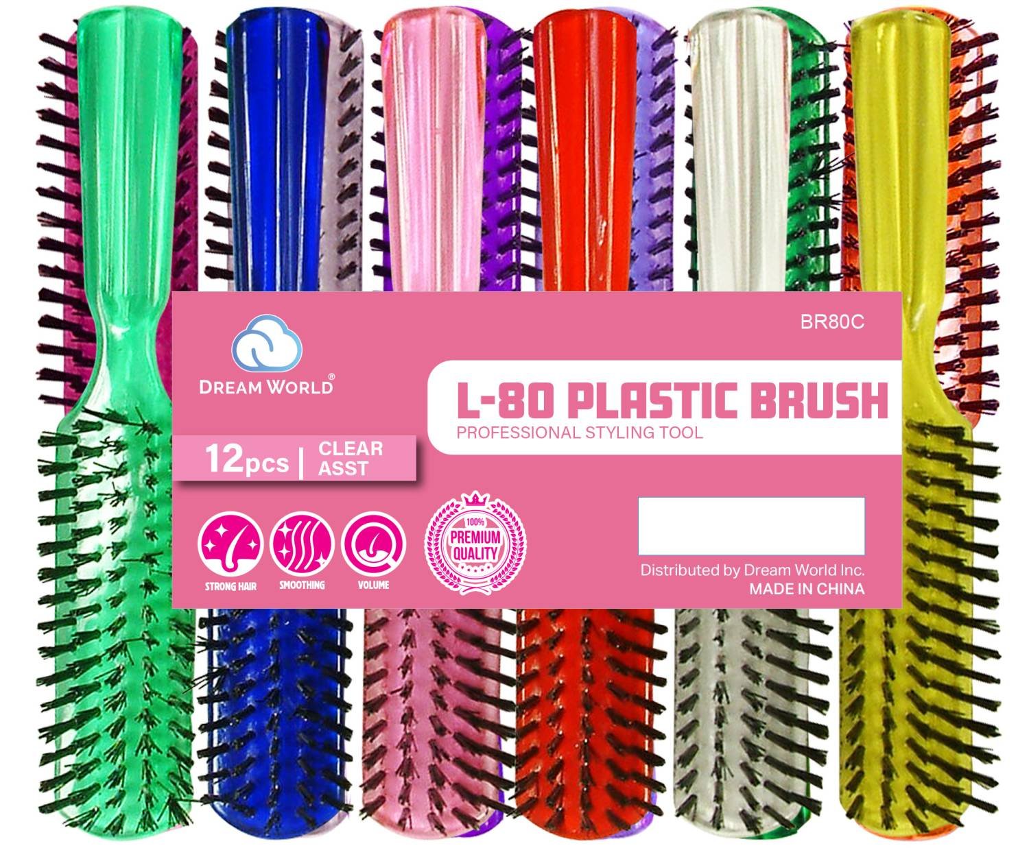 DREAM BRUSH PLASTIC L-80