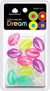 DREAM BEAD SHELL [JUMBO] 12PC LUMINUS PASTEL