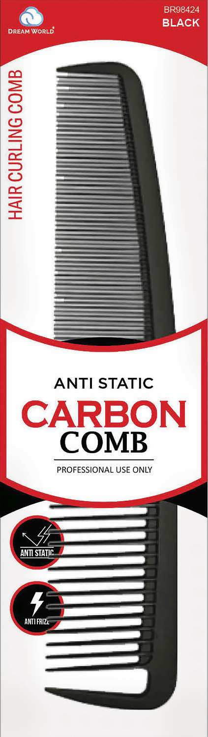 DREAM COMB/C CURLING HAIR BLACK
