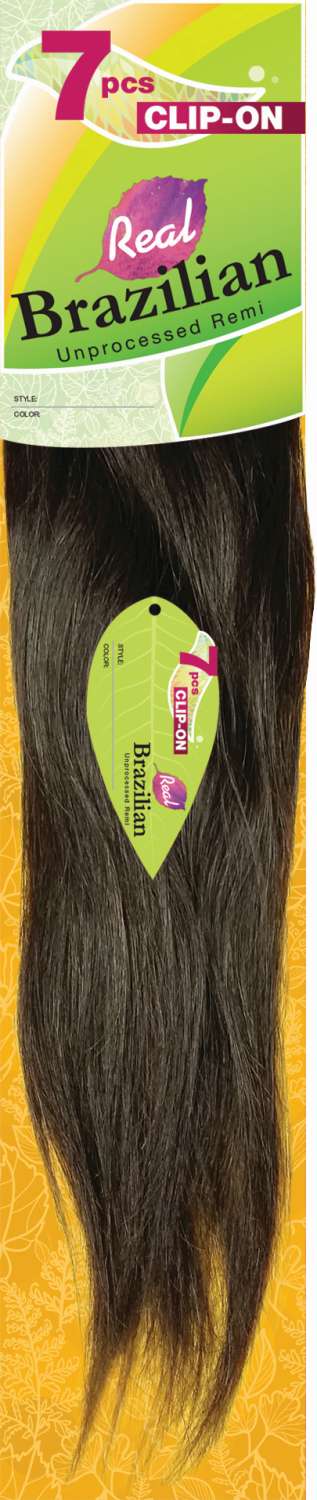 HH BRAZ CLIP 7PCS NW 22-#NAT
