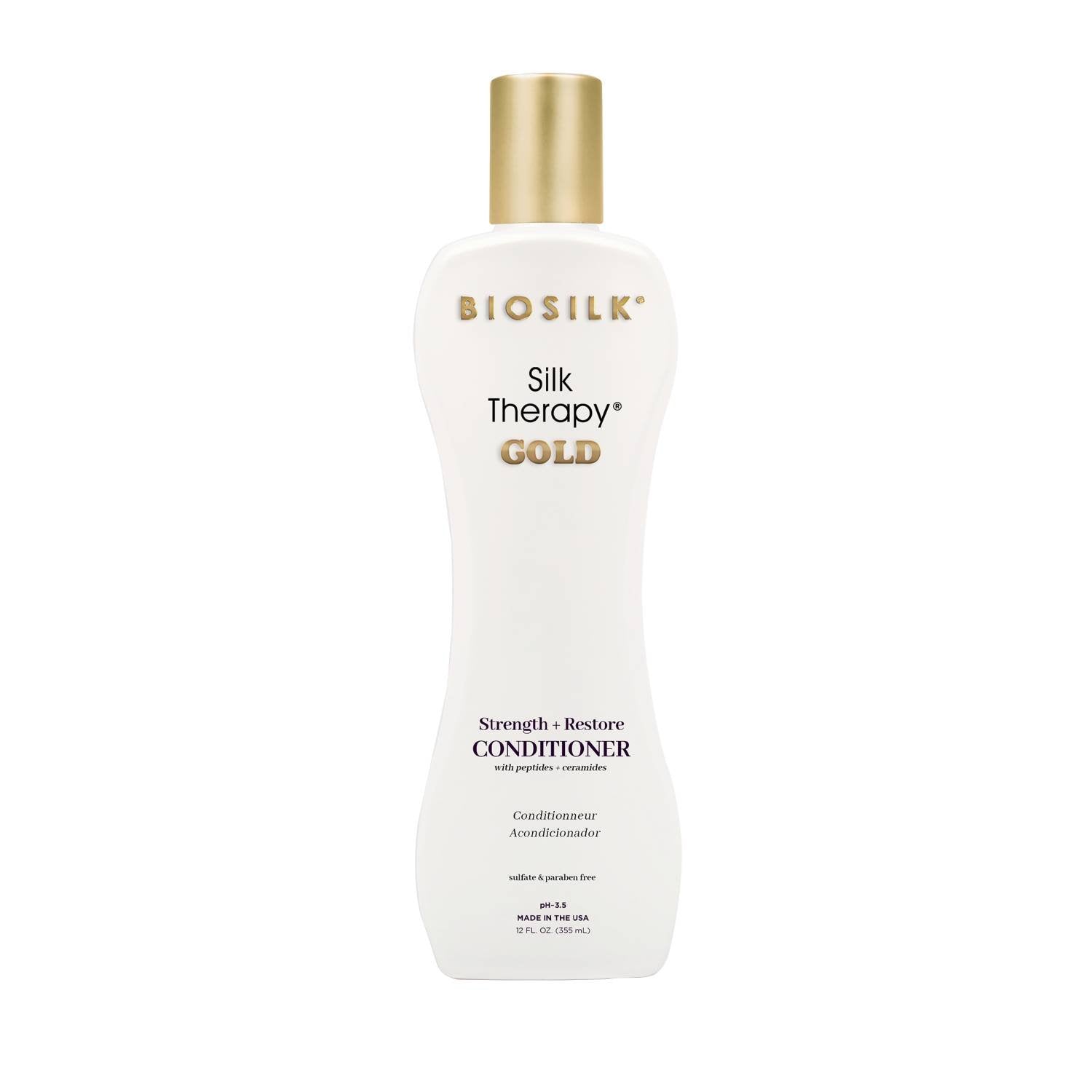 BIOSILK GOLD CONDITIONER 12 OZ