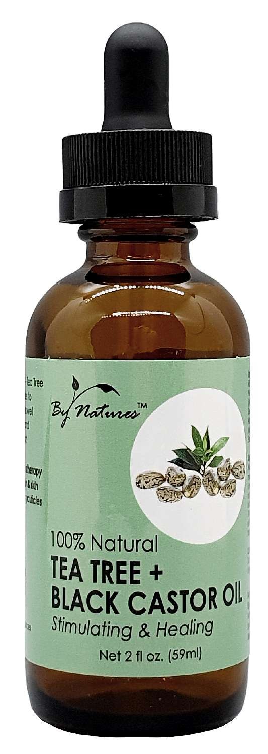 BYN BLACK CASTOR OIL TEA TREE 2 OZ