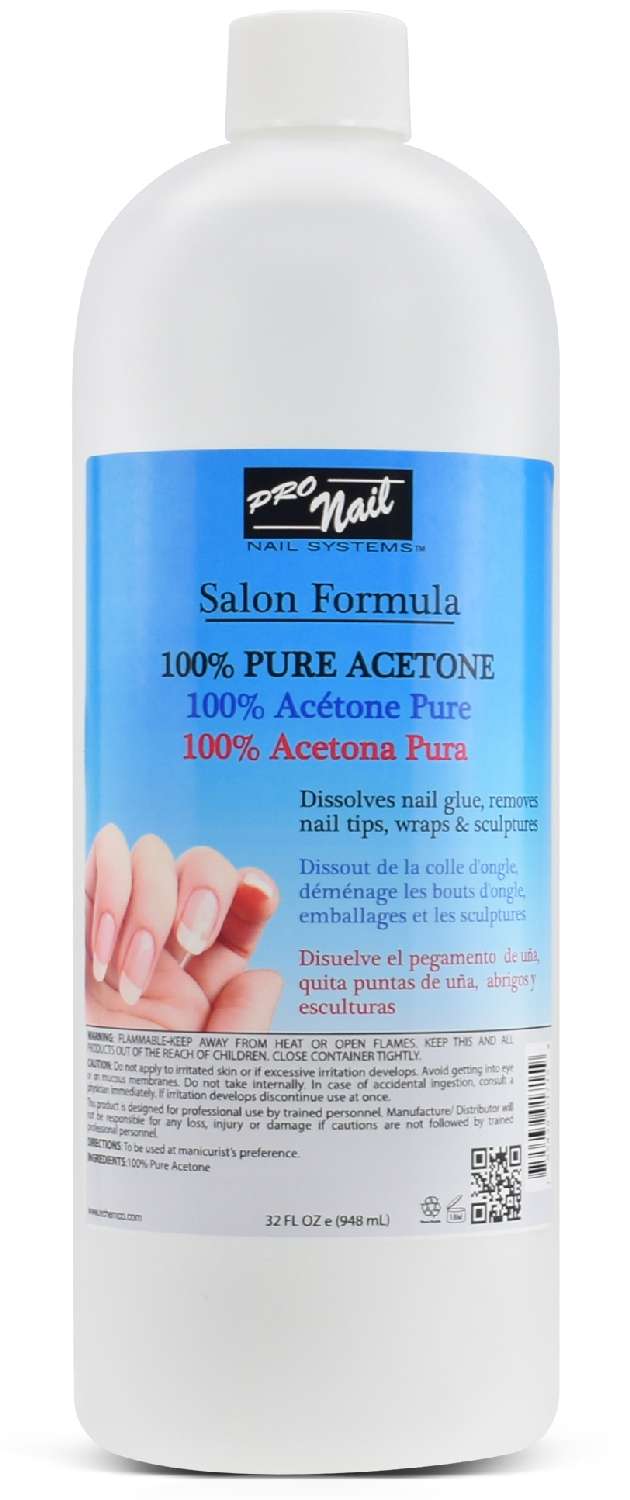 PRONAIL PURE ACETONE 32 OZ