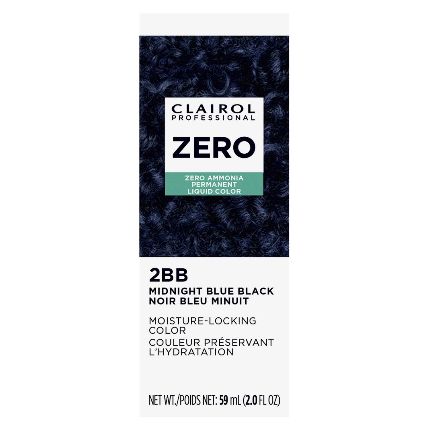 CLAIROL ZERO 2BB MIDNIGHT BLUE BLACK