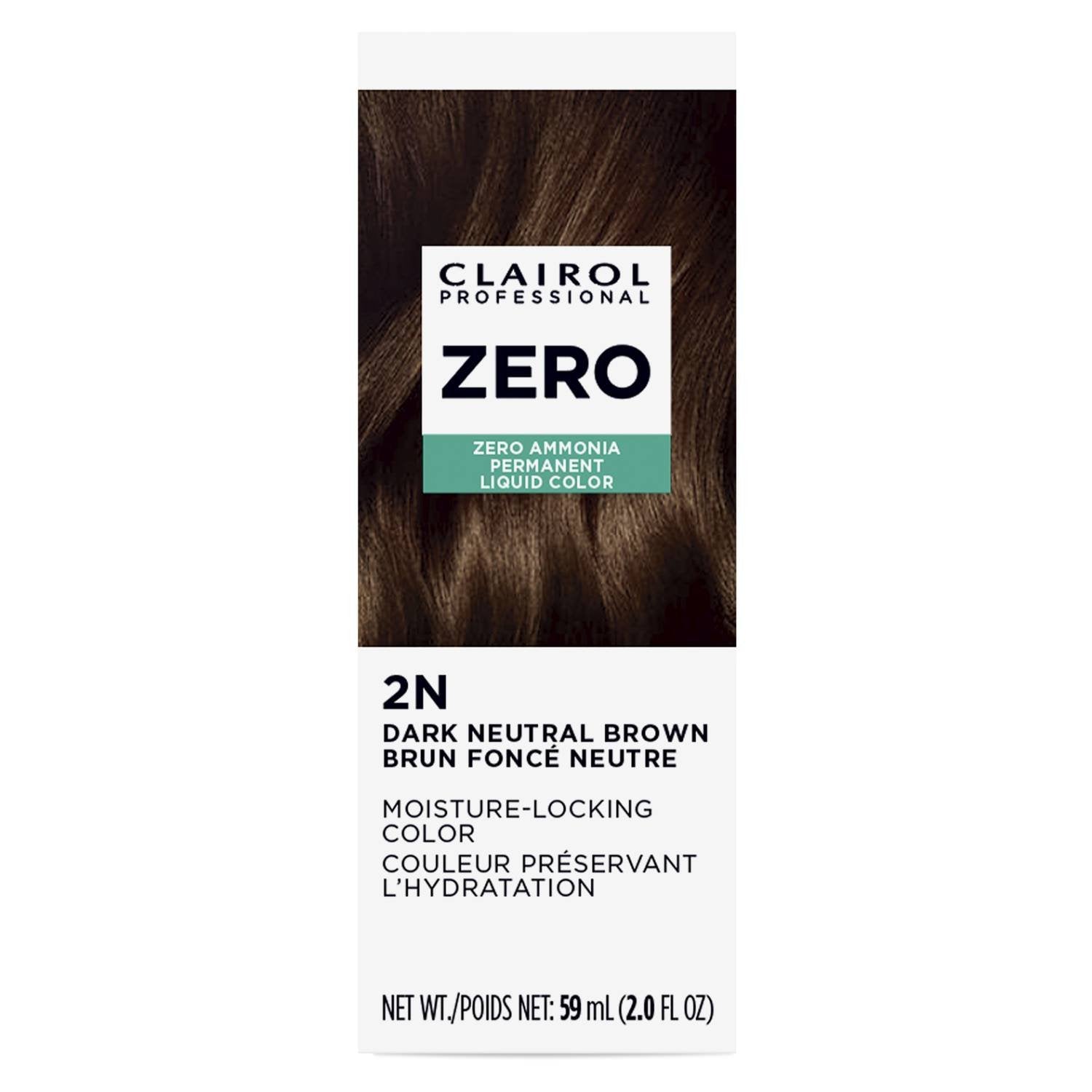 CLAIROL ZERO 2N DARK NEUTRAL BROWN