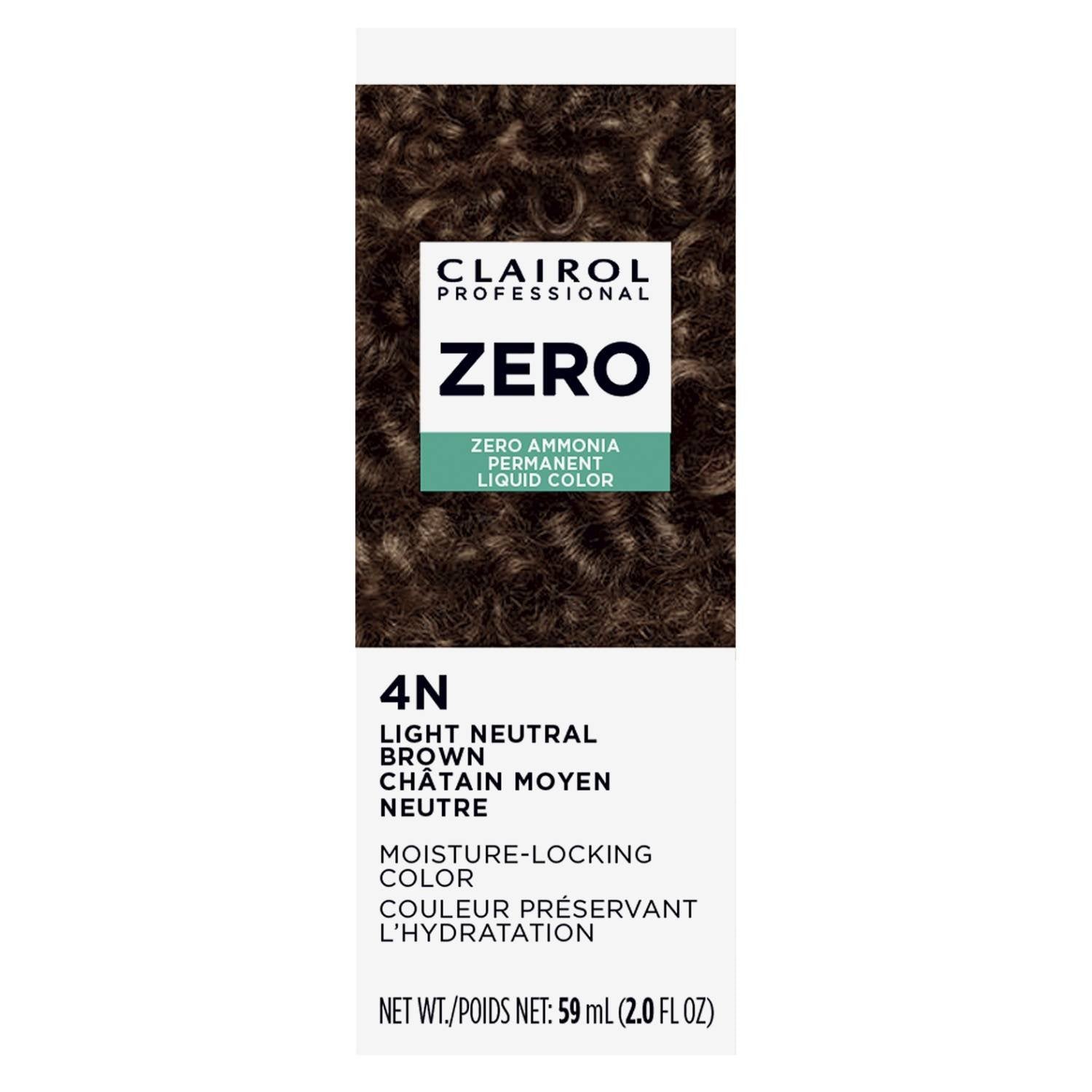 CLAIROL ZERO 4N LIGHT NEUTRAL BROWN