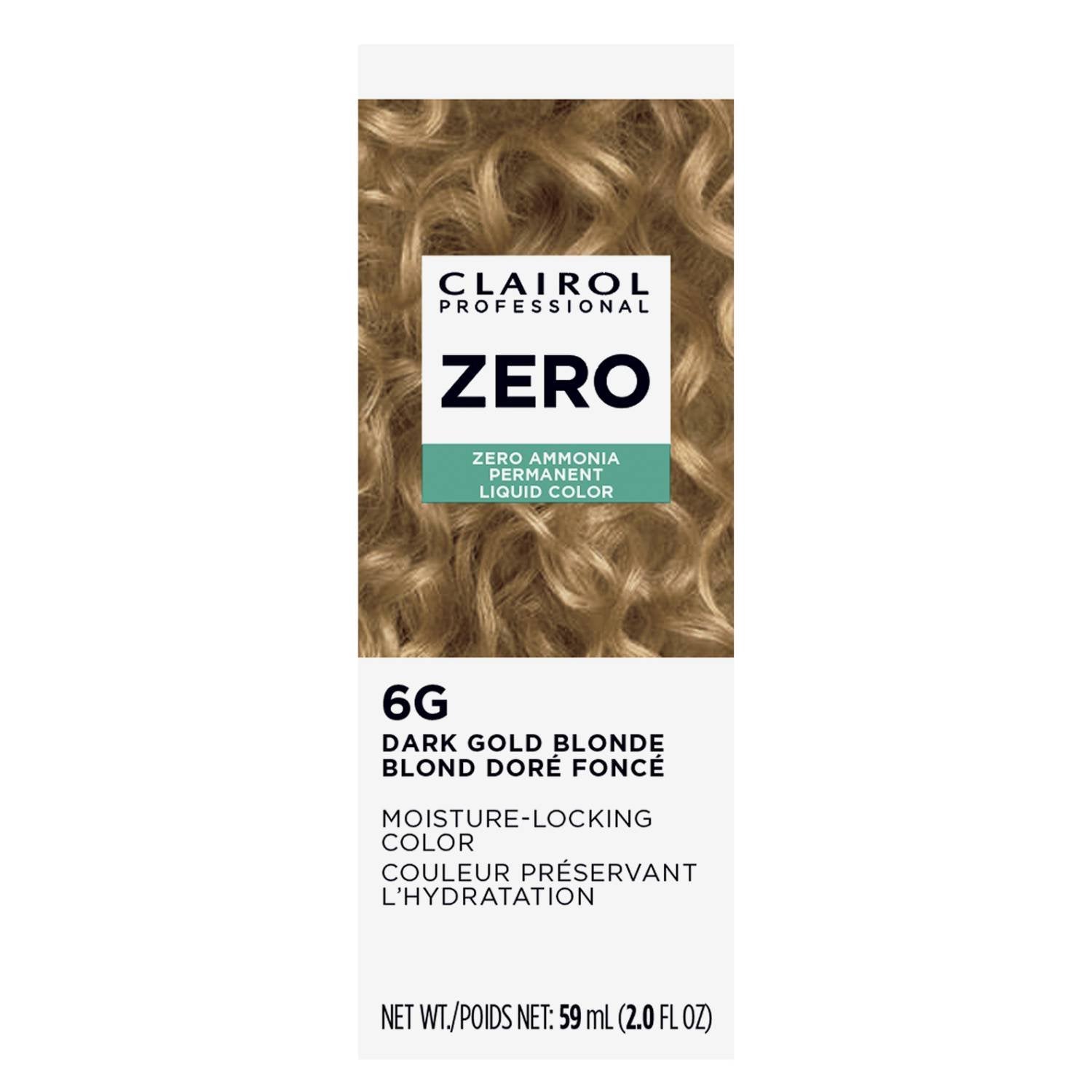 CLAIROL ZERO 6G DARK GOLD BLONDE