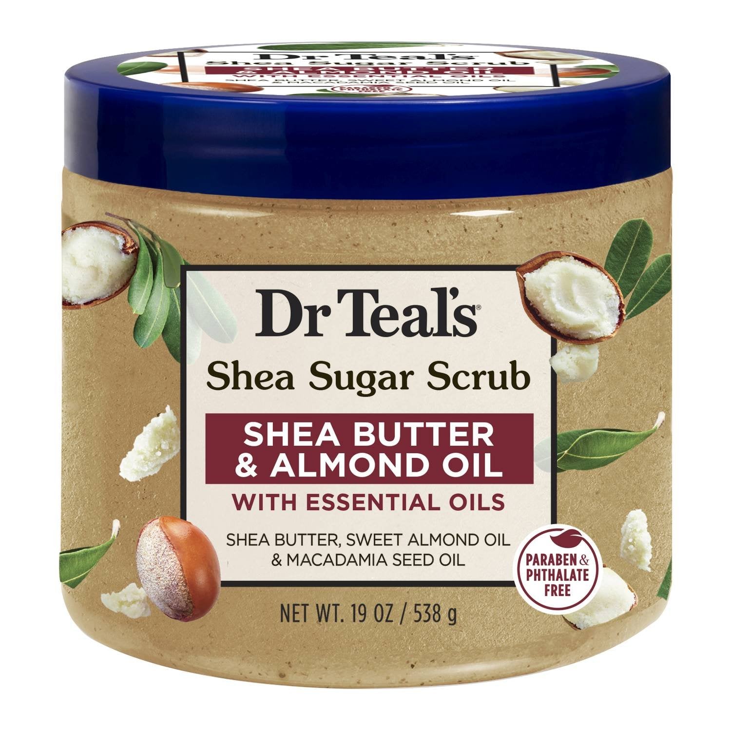 DR TEAL SCRUB SHEA BUTTER/ALMOND OIL