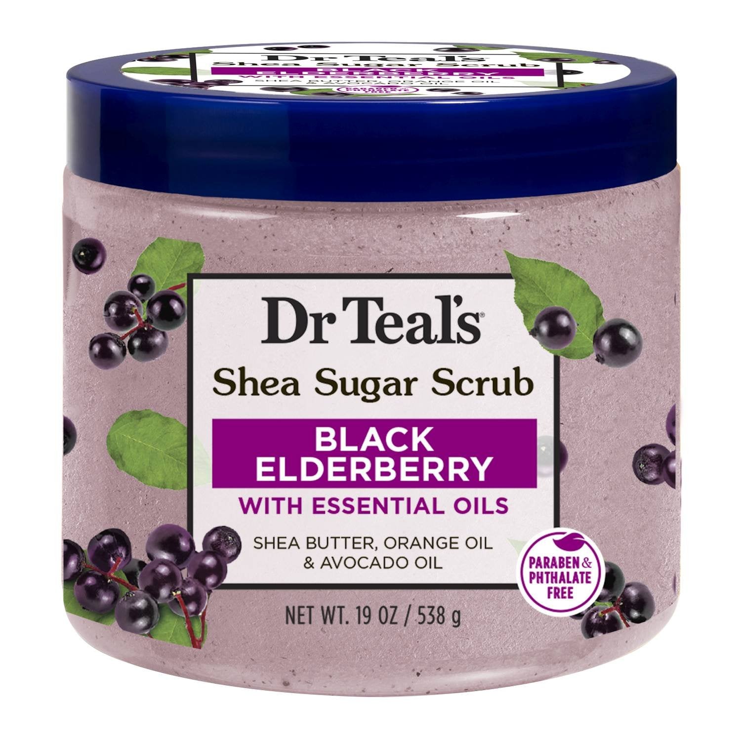 DR TEAL SCRUB BLACK ELDERBERRY