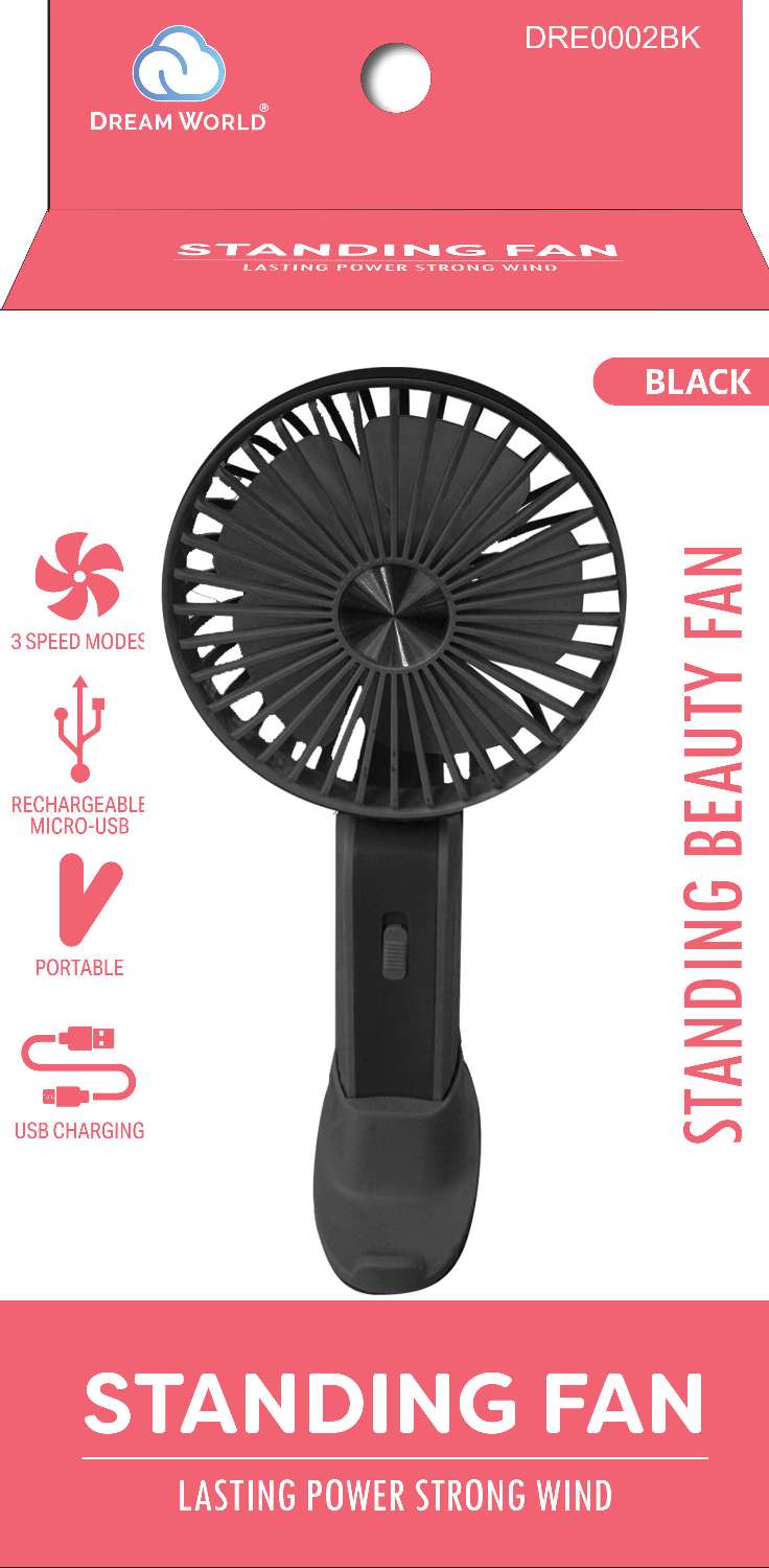 DREAM FAN STANDING BLACK