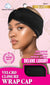 DREAM W-MESH WRAP CAP VELCRO BLACK