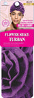 DREAM W-FLOWER SILKY TURBAN