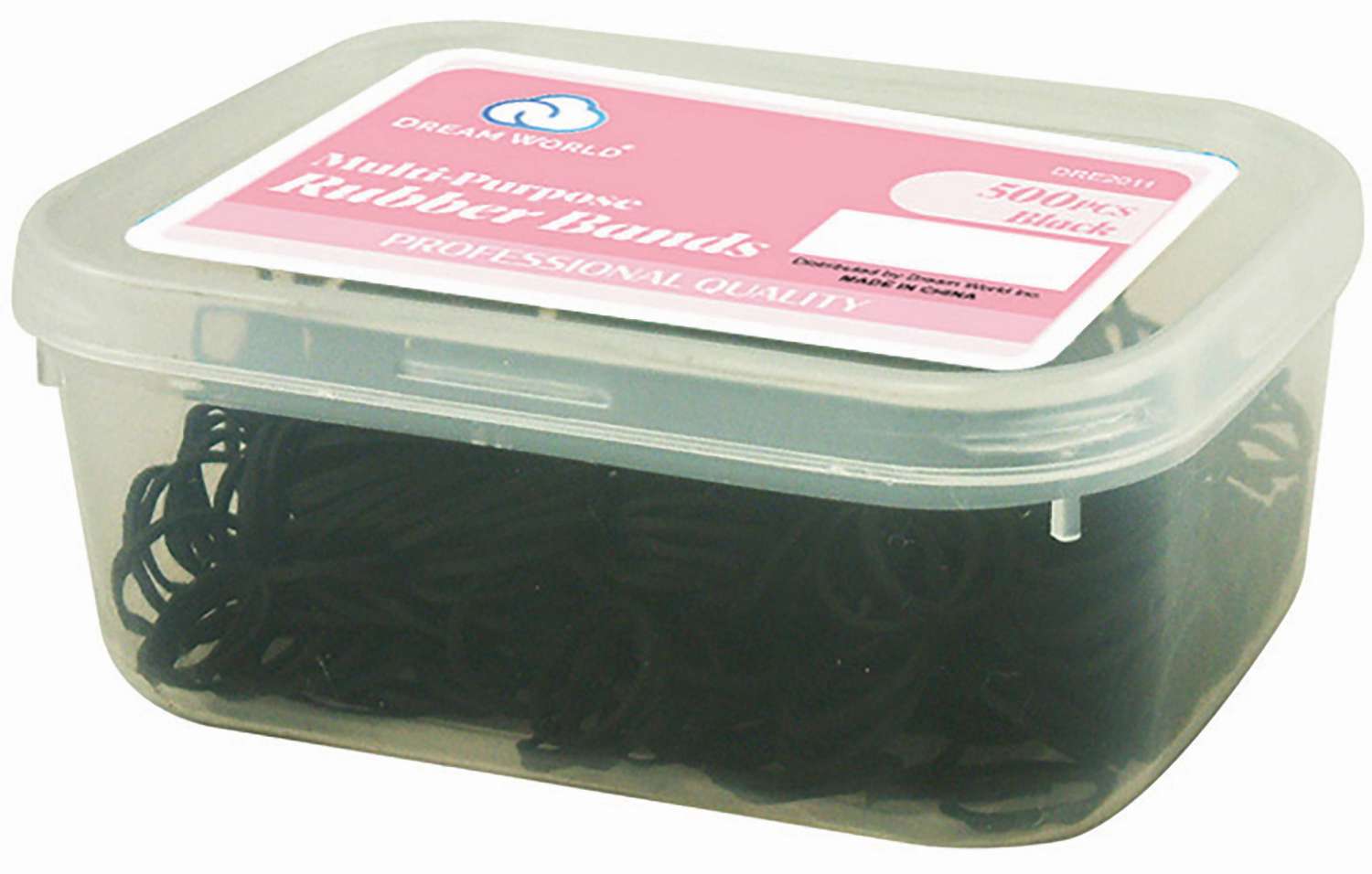 DREAM RUBBER BANDS 500CT/JR BLACK