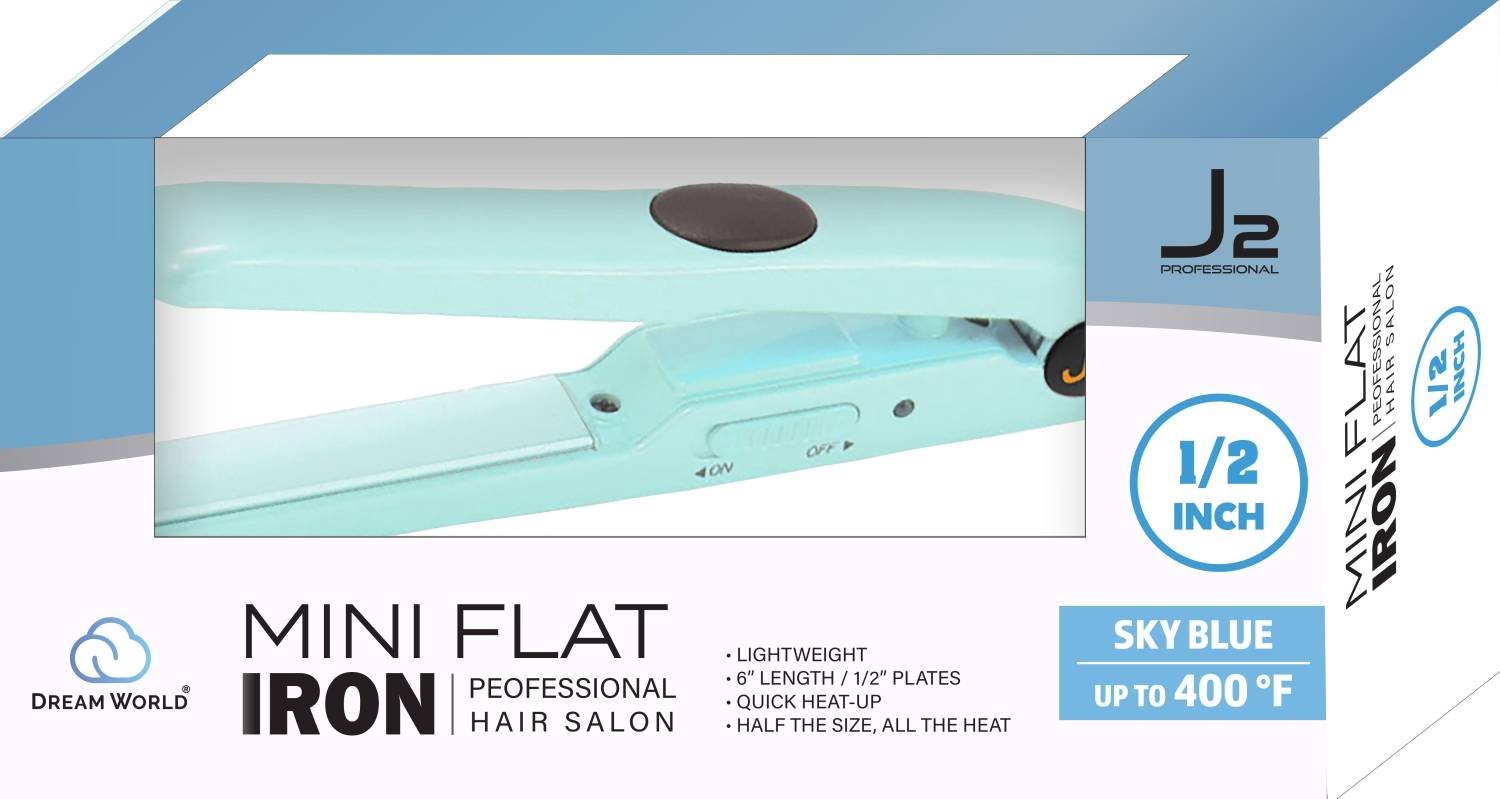 J2 H/T F/IRON MINI SKY BLUE ON/OFF