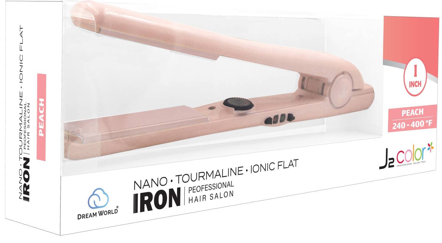 J2 H/T F/IRON COLOR PEACH ON/OFF