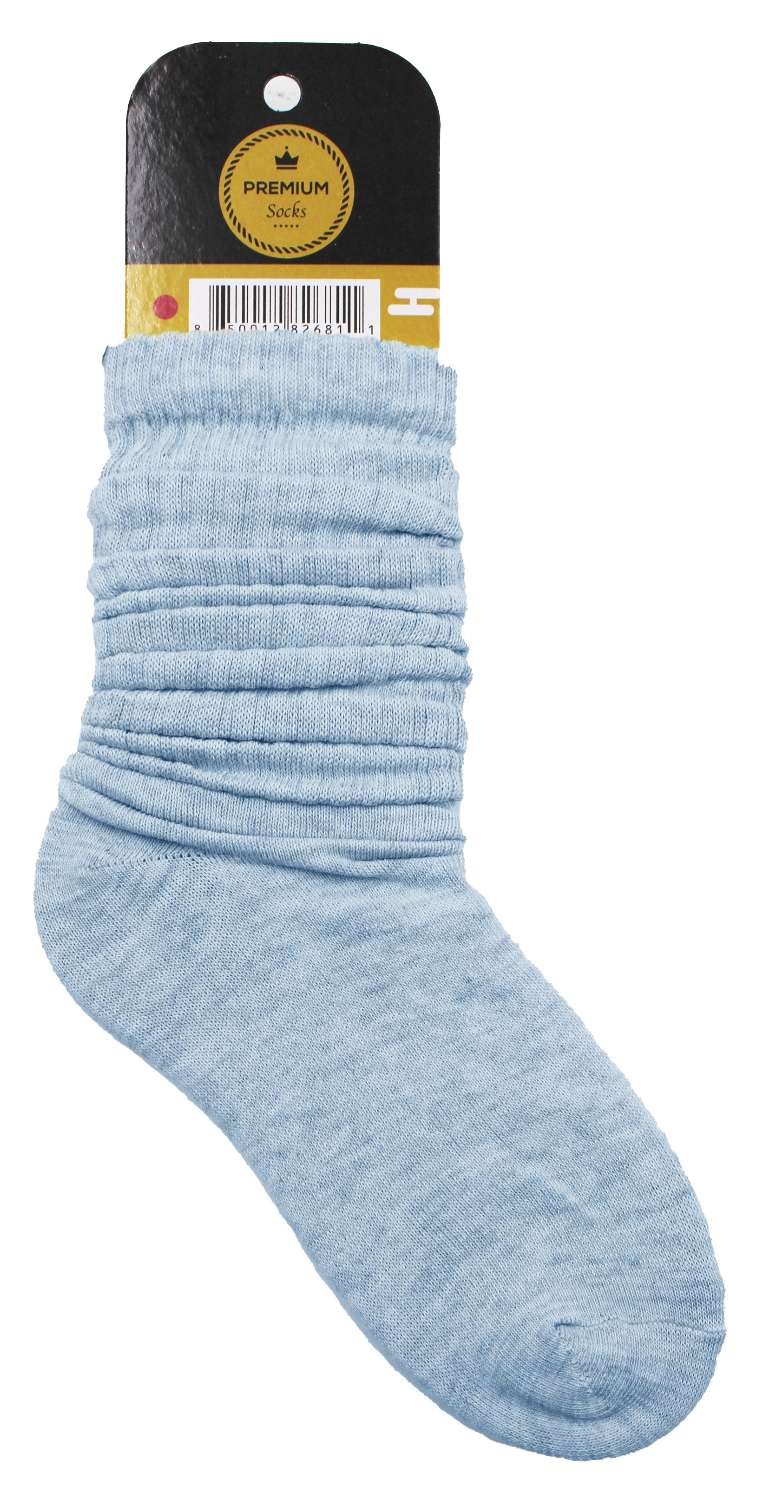 DREAM SLOUCH SOCKS SKY BLUE