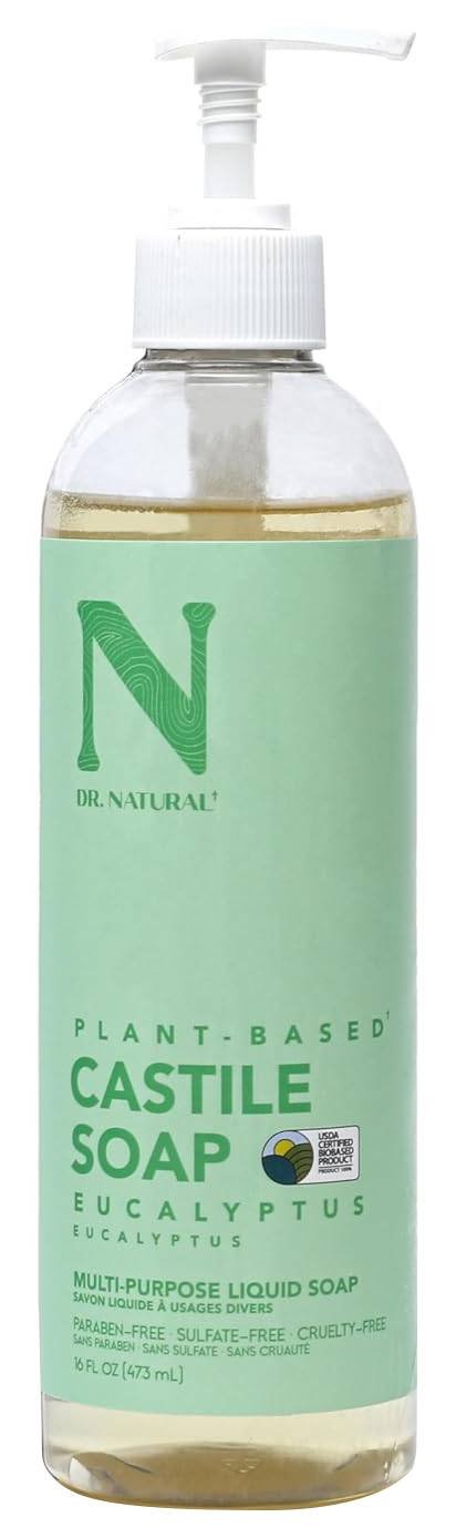 DR. NATURAL CASTILE LIQ SOAP EUCALYPTUS 16 OZ