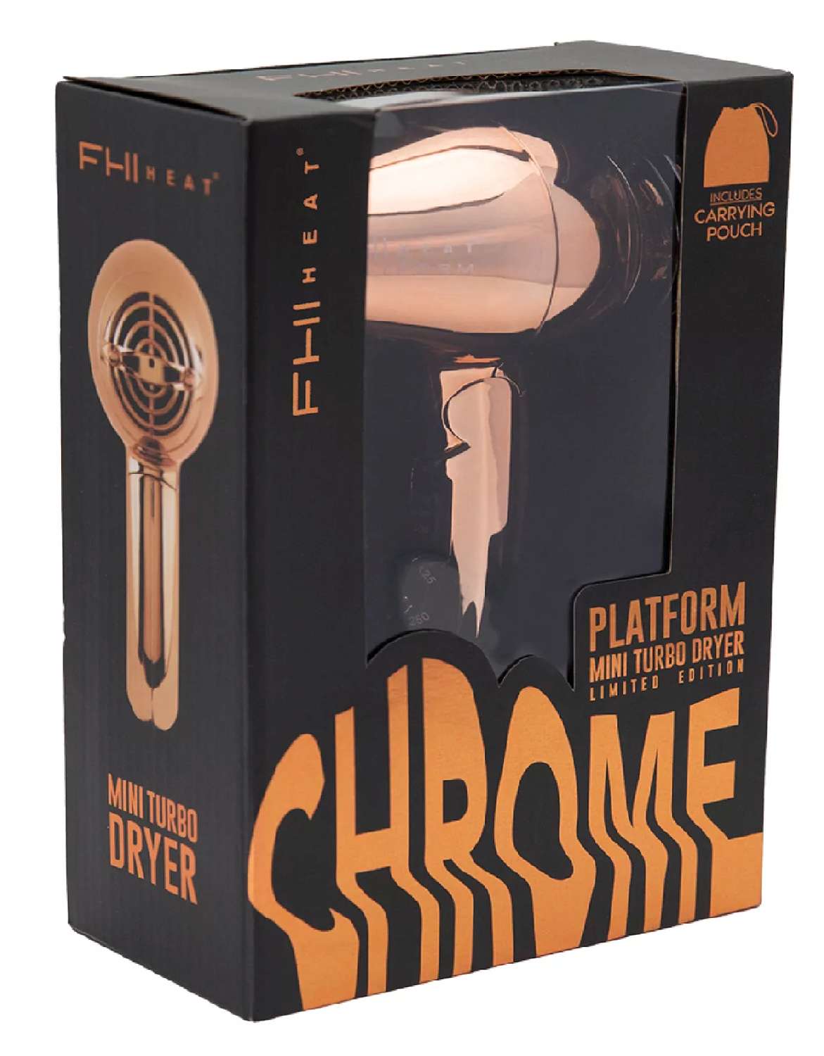 FHI PLATFORM CHROME DRYER ROSE MINI